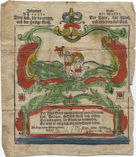 Taufbrief Anno 1788.
