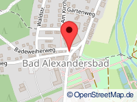 Karte von Bad Alexandersbad (Gemeinde)