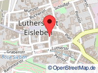 map of Lutherstadt Eisleben