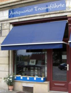 angular view of the former book shop