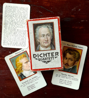 Deutsche Dichter. Ein Quartettspiel.