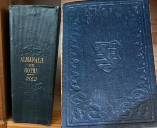 Almanach de Gotha. Annuaire Diplomatique Et Statistique Pour L'Annee 1862.