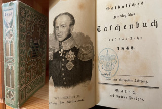 Gothaisches genealogisches Taschenbuch auf das Jahr 1842. 79. Jahrgang.