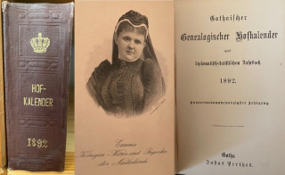 Gothaischer Genealogischer Hofkalender nebst diplomatisch-statistischem Jahrbuch 1892. 129. Jahrgang.