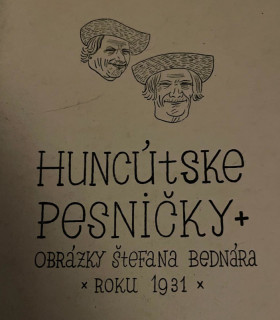 Bednar, Stefan: Huncútske pesničky.