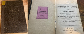 Wagner, Richard: Die Meistersinger von Nürnberg. Für die Aufführungen an der königl. Sächs. Hofbühne (Dresden) bestimmte Ausgabe.