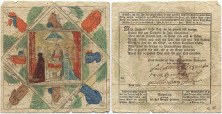 Taufbrief Anno 1809&period;