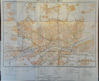 Hauptvermessungsabteilung XI. Wiesbaden (Hrsg.): Phönixplan von Frankfurt/Main (Stadtplan).