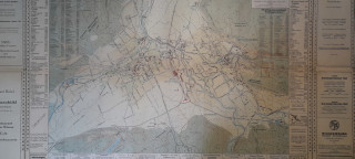 Sanwald-Plan (Stadtplan) Garmisch-Partenkirchen.