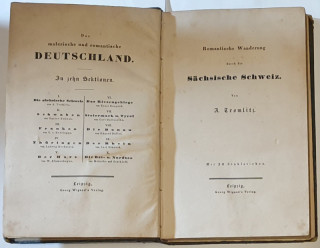 Tromlitz, A. / Witzleben, Karl August von: Romantische Wanderung durch die Sächsische Schweiz.