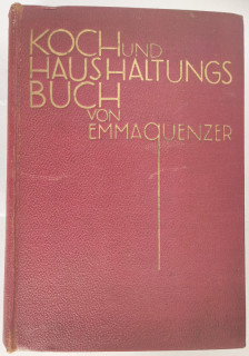 Quenzer, Emma: Koch- und Haushaltungsbuch.