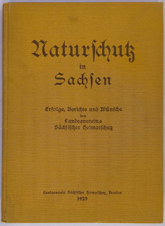 Naturschutz in Sachsen.