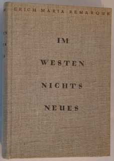 Remarque, Erich Maria: Im Westen nichts Neues.