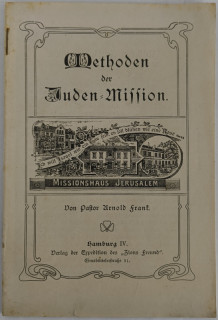 Frank, Arnold: Methoden der Juden-Mission.