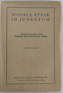 Verband der deutschen Juden (Hrsg.): Soziale Ethik im Judentum.