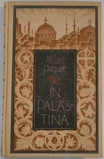 Paquet, Alfons: In Palästina.