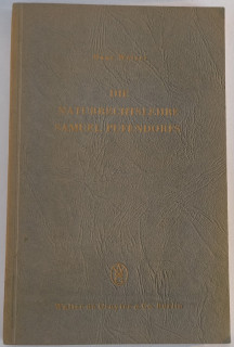 Welzel, Hans: Die Naturrechtslehre Samuel Pufendorfs. Ein Beitrag zur Ideengeschichte des 17. und 18. Jahrhunderts.