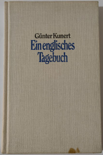 Kunert&comma; G&uuml;nter: Ein englisches Tagebuch&period;