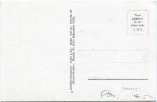 image of the back side of article no. P 11125