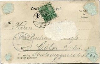 image of the back side of article no. P 11562