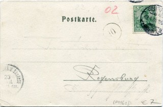 image of the back side of article no. P 11603