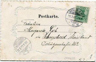 image of the back side of article no. P 11629