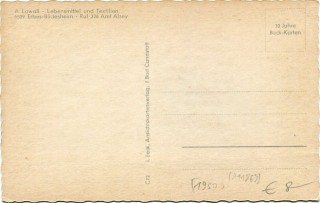 image of the back side of article no. P 11869