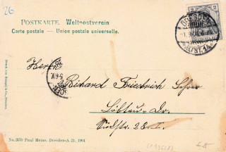 image of the back side of article no. P 13628