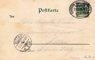 image of the back side of article no. P 13814