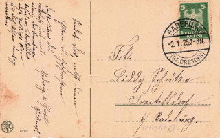image of the back side of article no. P 14016