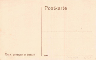 image of the back side of article no. P 14182