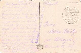 image of the back side of article no. P 14270