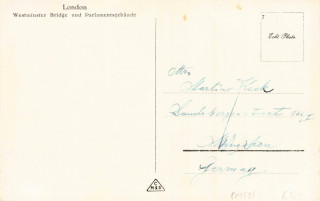 image of the back side of article no. P 155