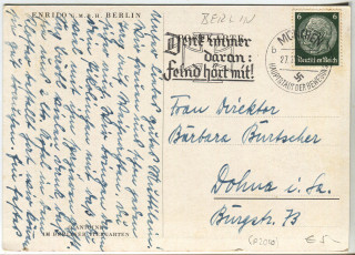 Abbildung der R&uuml;ckseite von Artikel Nr. P 2000