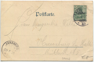 image of the back side of article no. P 2023