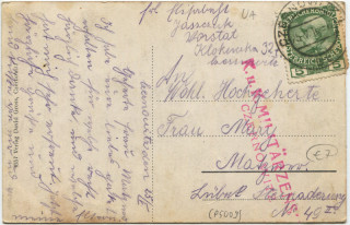 image of the back side of article no. P 5009