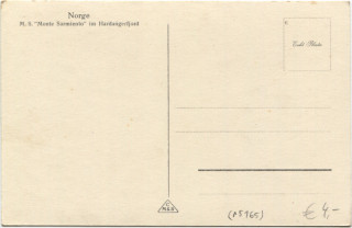 image of the back side of article no. P 5165