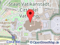 Karte von Vatikanstadt (Stadt)
