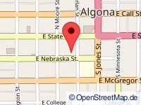 Karte von Algona