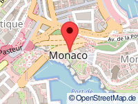Karte von Monaco-Ville