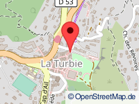 map of La Turbie