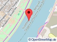 Karte von Belgrad / Beograd