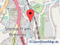 map of Steinach am Brenner