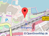 Karte von Bregenz (Stadt)