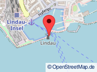 Karte von Lindau (Bodensee)