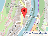 map of Burghausen (municipality)