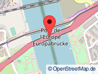 Karte von Straßburg / Strasbourg