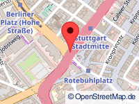 Karte von Stuttgart