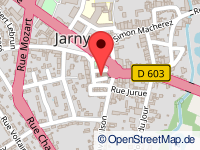 Karte von Jarny
