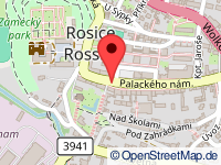 map of Rosice u Brna / Rossitz bei Brünn